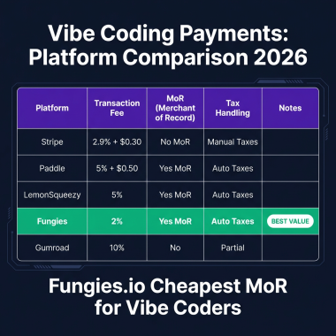 How Vibe Coders Should Set Up Payments: Stripe vs Merchant of Record (2026 Guide)
