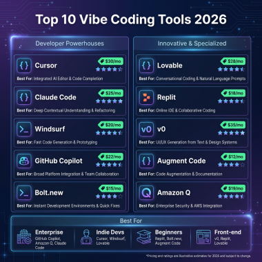 10 Best Vibe Coding Tools in 2026: Ranked by Real Performance & Pricing