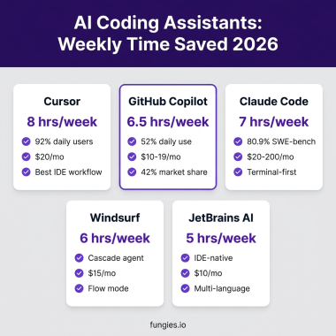 AI coding assistants productivity comparison 2026 - Cursor vs Copilot vs Claude Code