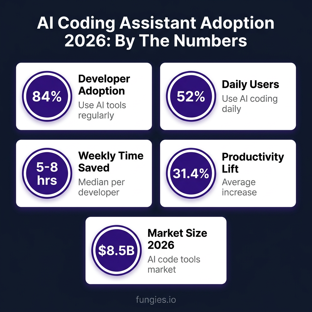 7 AI Coding Assistants That Save Developers 5-8 Hours Per Week in 2026