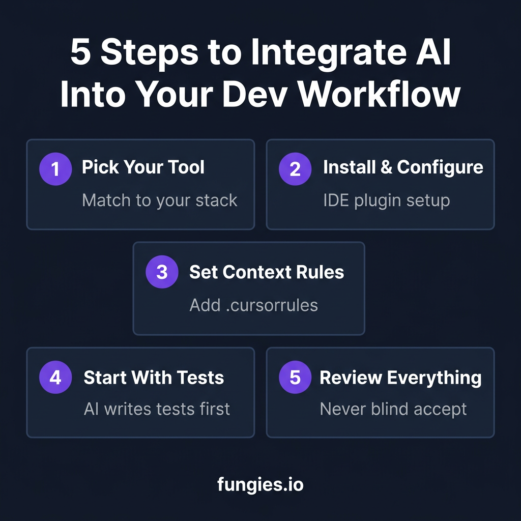 How to Integrate AI Coding Assistants Into Your Development Workflow: A Complete 2026 Guide