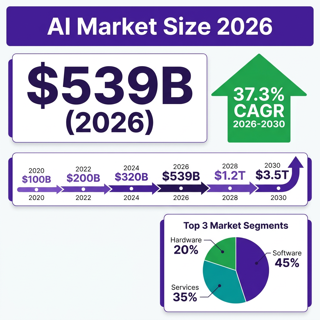 AI Market 2026: The Complete Industry Analysis with Data, Trends and Forecasts