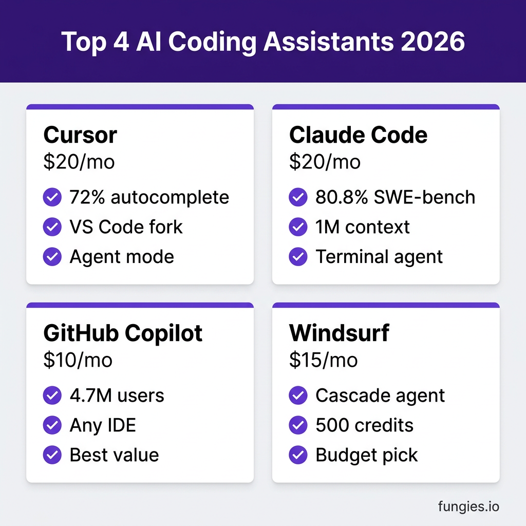 7 Best AI Coding Assistants in 2026: Ranked by Features, Pricing & Real Performance