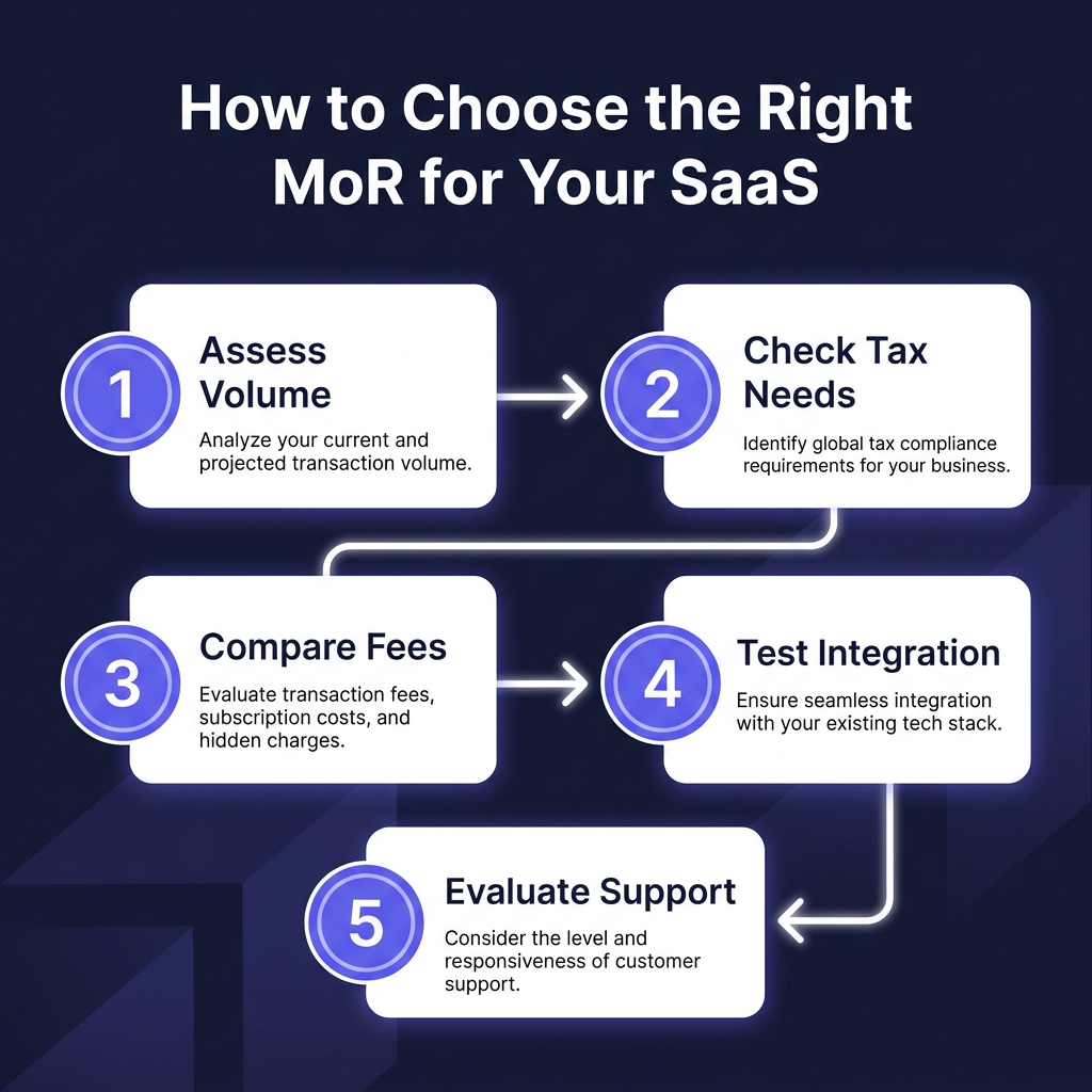 Best Merchant of Record for SaaS: Top 5 Providers Compared 2026