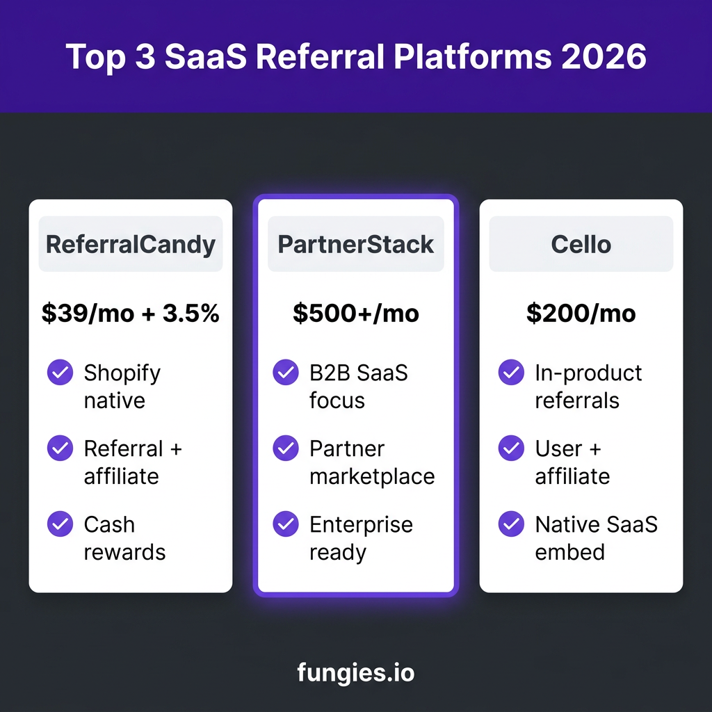 10 Best SaaS Referral Program Software in 2026: Complete Comparison