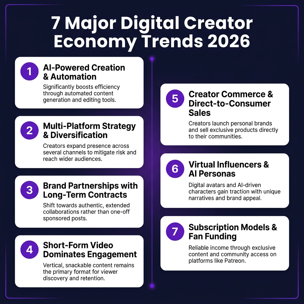 Digital Creator Economy 2026: The Complete Market Analysis with Data, Trends and Forecasts