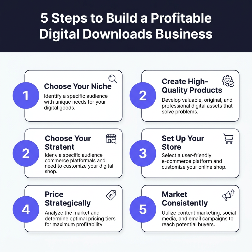 Digital Downloads Business Tips for Creators: 2026 Growth Guide