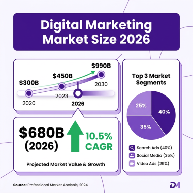 Digital Marketing Market 2026: The Complete Industry Analysis with Data, Trends and Forecasts