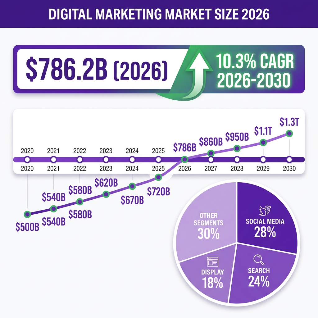 Digital Marketing Market 2026: The Complete Industry Analysis with Data, Trends and Forecasts