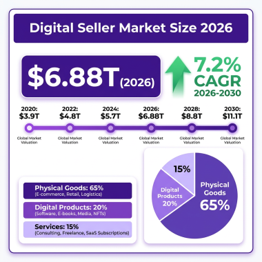 Digital Seller Market 2026: The Complete Industry Analysis with Data, Trends and Forecasts