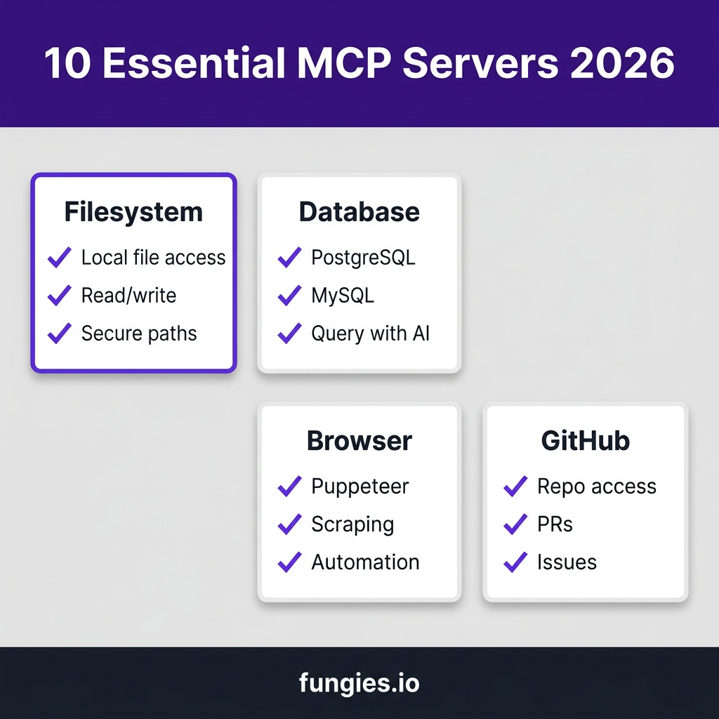10 Essential MCP Servers Every Developer Needs in 2026