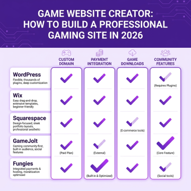 Game Website Creator: How to Build a Professional Gaming Site in 2026