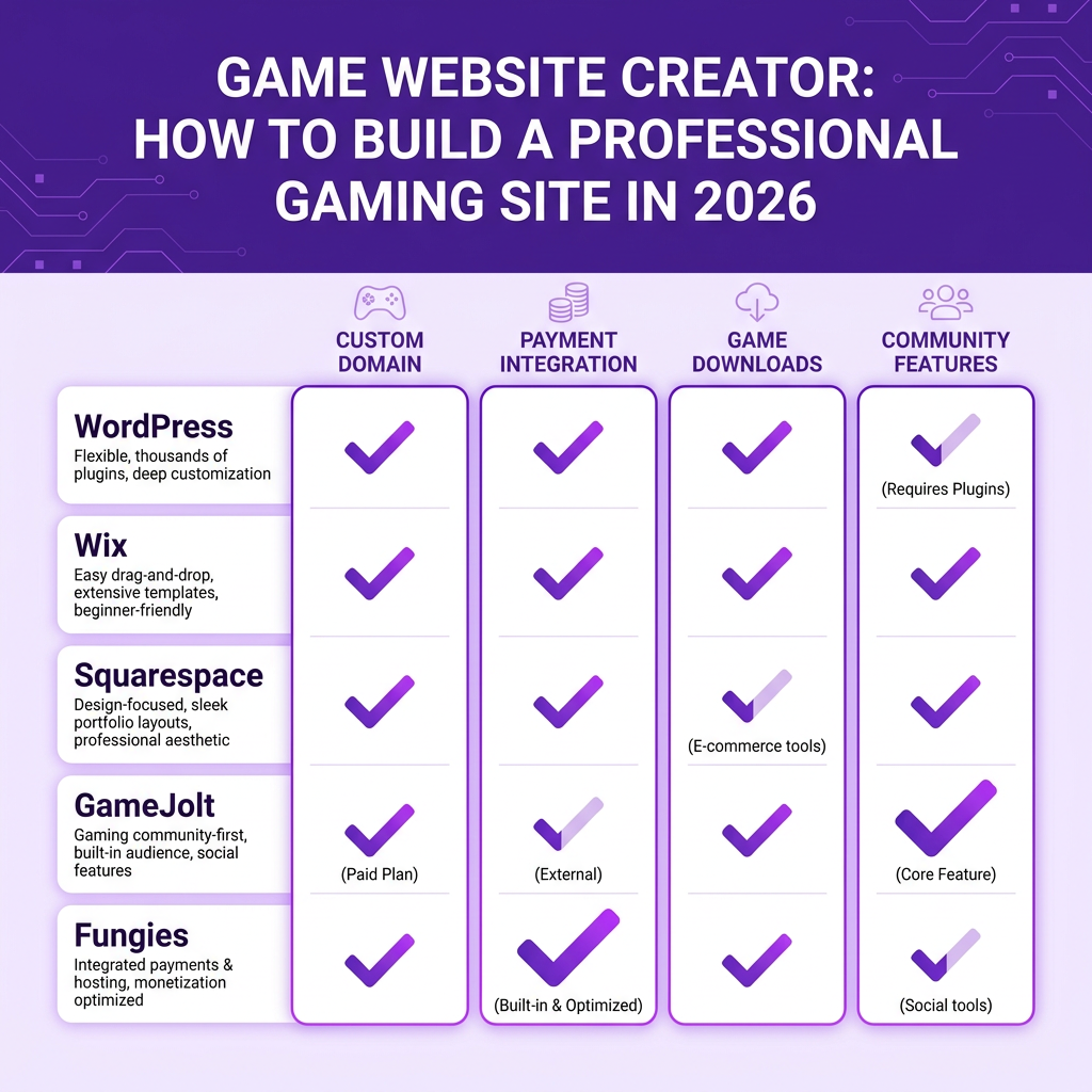 Game Website Creator: How to Build a Professional Gaming Site in 2026