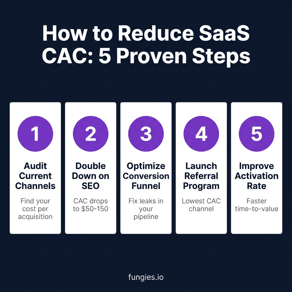 How to Reduce SaaS Customer Acquisition Cost: The Complete 2026 Guide
