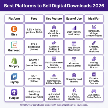 How to Sell Digital Downloads Online in 2026: Complete Guide for Creators
