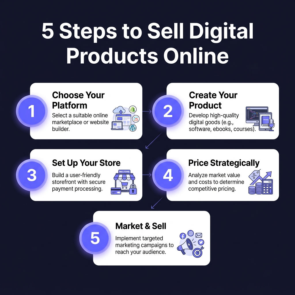 How to Sell Digital Products Online: Complete Guide 2026