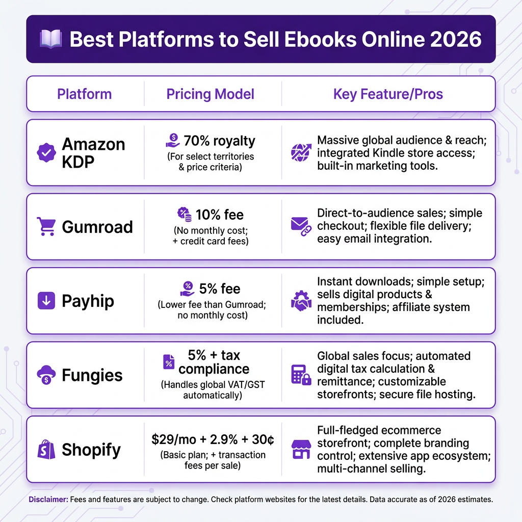 How to Sell Ebooks Online: The Complete 2026 Guide for Authors