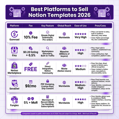 How To Sell Notion Templates Online — Complete Guide 2026