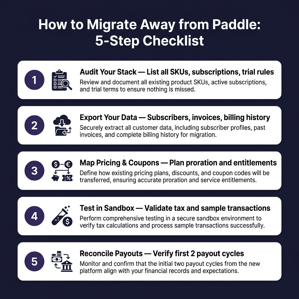 7 Best Paddle Alternatives for SaaS in 2026: Lower Fees, Full MoR Coverage