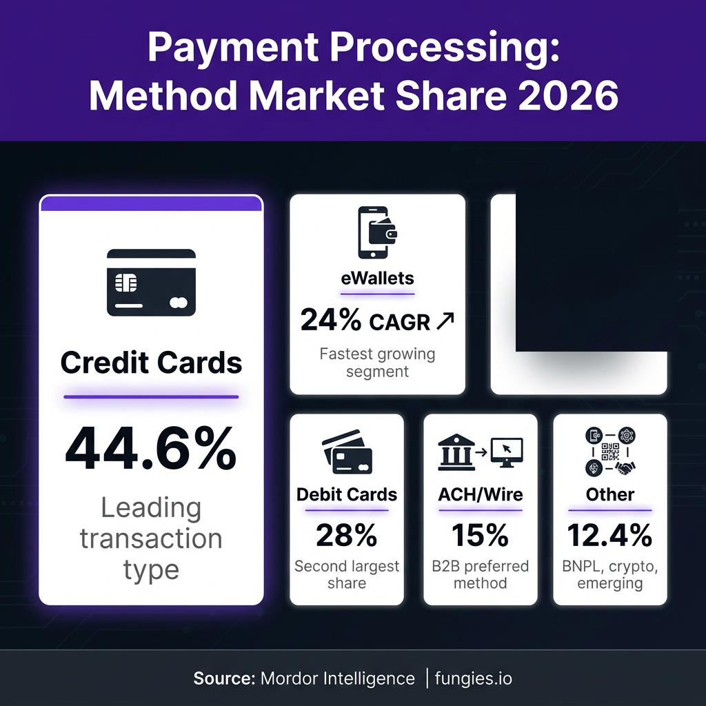 Payment Processing Statistics 2026: Market Size, Data & Trends (Comprehensive Report)