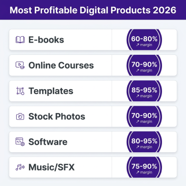 25 Profitable Digital Products to Sell in 2026: Complete Guide for Creators