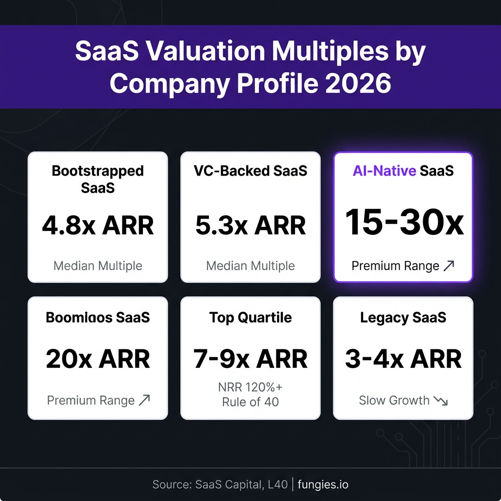 SaaS Valuation Statistics 2026: Market Multiples, Data & Trends (Comprehensive Report)