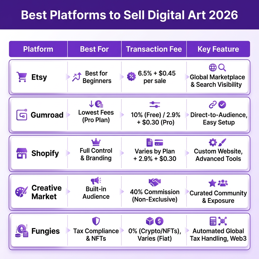 How to Sell Digital Art Online: Complete Guide for Artists 2026