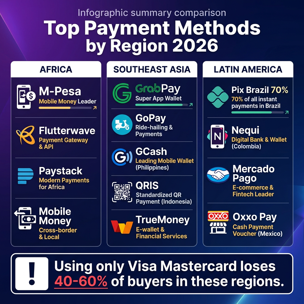 How to Sell Digital Products in Emerging Markets: Africa, Southeast Asia & LATAM Guide (2026)