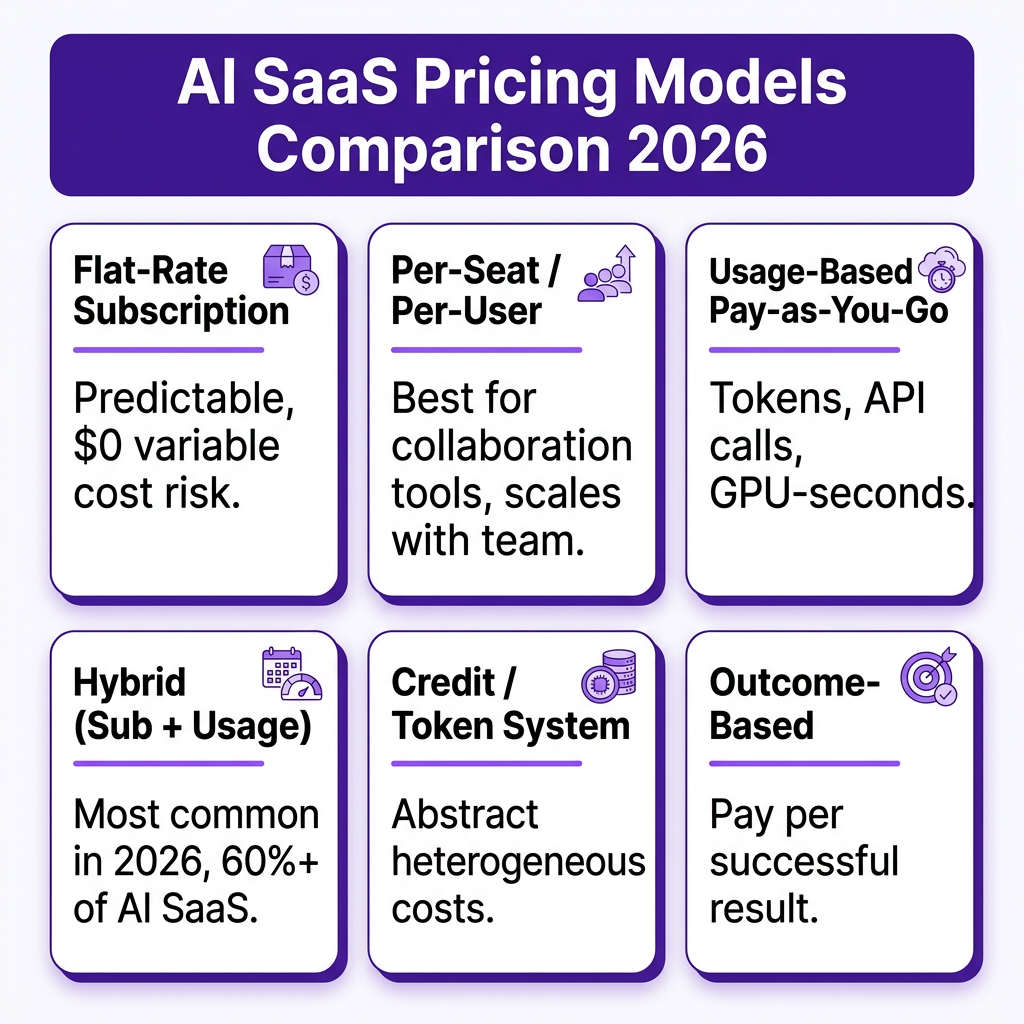 AI SaaS Pricing Models in 2026: The Complete Guide to Usage-Based, Hybrid & Outcome-Based Pricing
