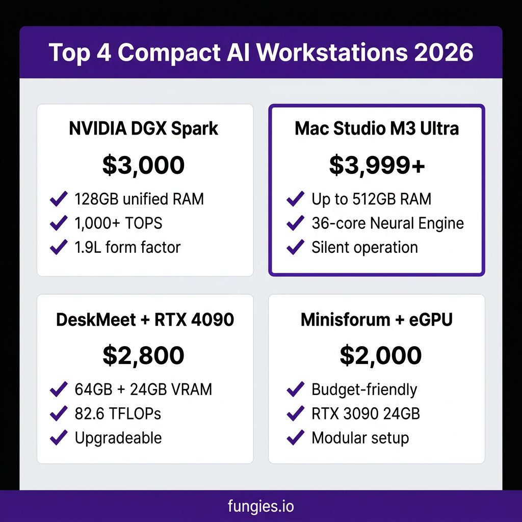 7 Best Compact AI Workstations for Local LLMs in 2026: Complete Buyer’s Guide