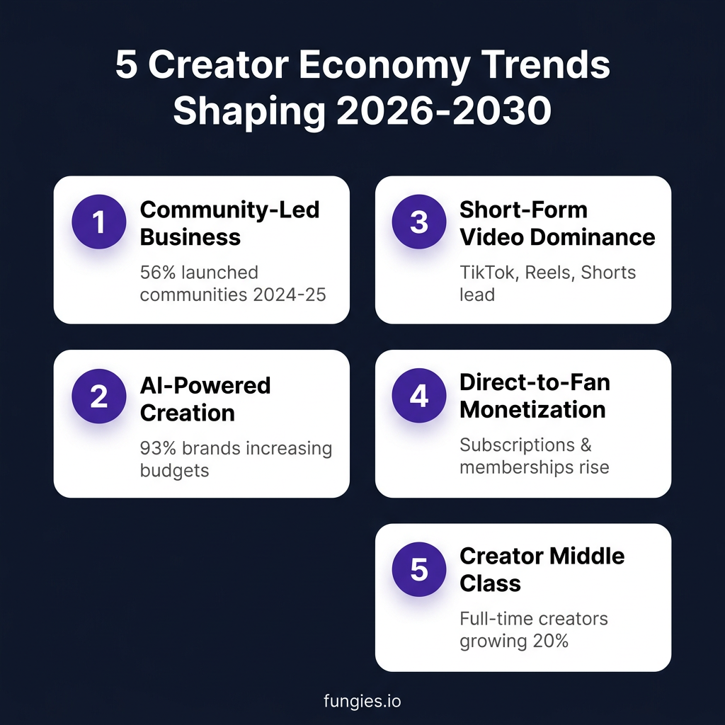 Creator Economy Statistics 2026: Global Market Size, Data & Trends (Comprehensive Report)