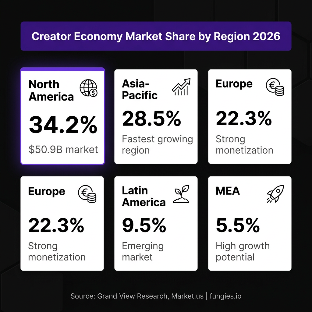 Creator Economy Statistics 2026: Global Market Size, Data & Trends (Comprehensive Report)