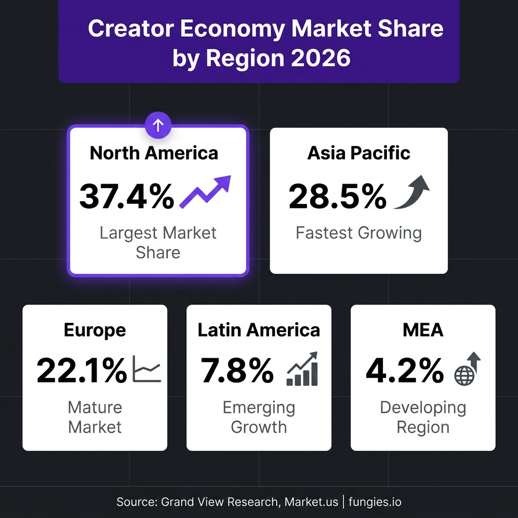 Creator Economy Statistics 2026: Global Market Size, Data & Trends (Comprehensive Report)