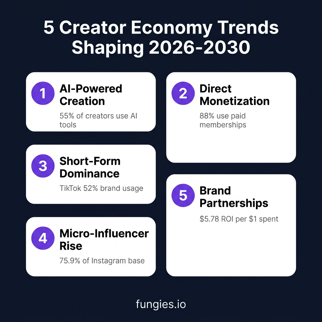 Creator Economy Statistics 2026: Global Market Size, Data & Trends (Comprehensive Report)