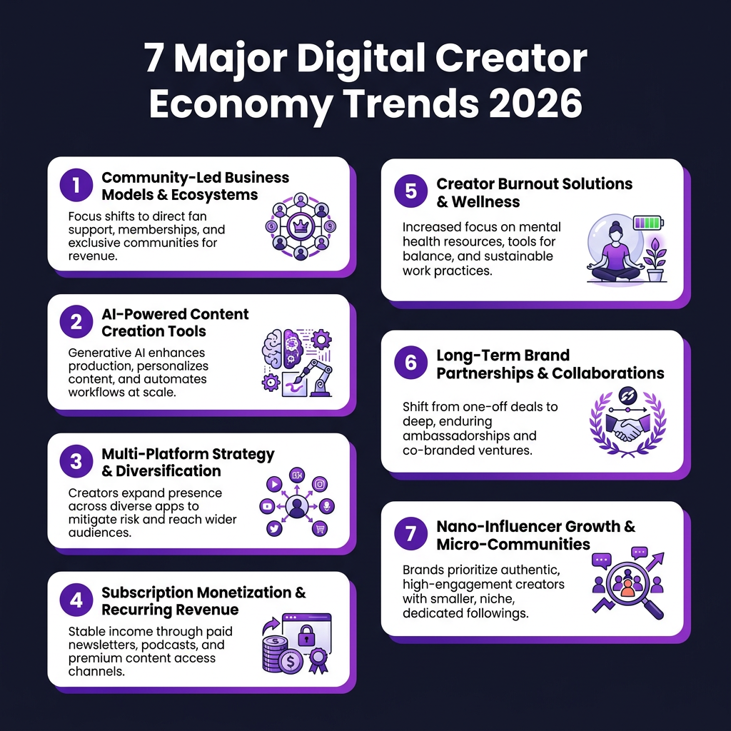Digital Creator Economy 2026: The Complete Market Analysis with Data, Trends and Forecasts