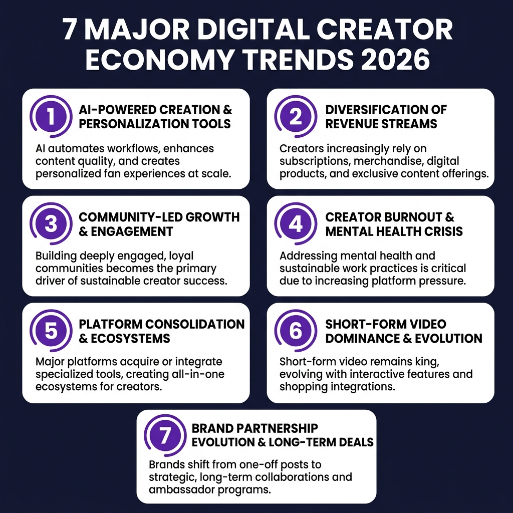 Digital Creator Economy 2026: The Complete Market Analysis with Data, Trends and Forecasts