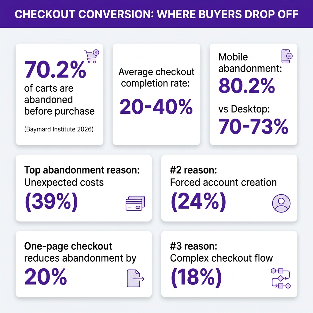 Digital Product Checkout Optimization: How to Increase Conversion Rate by 30% in 2026
