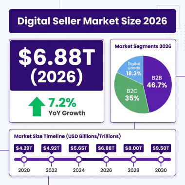Digital Seller Market 2026: The Complete Industry Analysis with Data, Trends and Forecasts