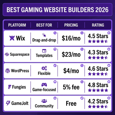 Best Gaming Website Builder 2026: Complete Guide for Game Developers