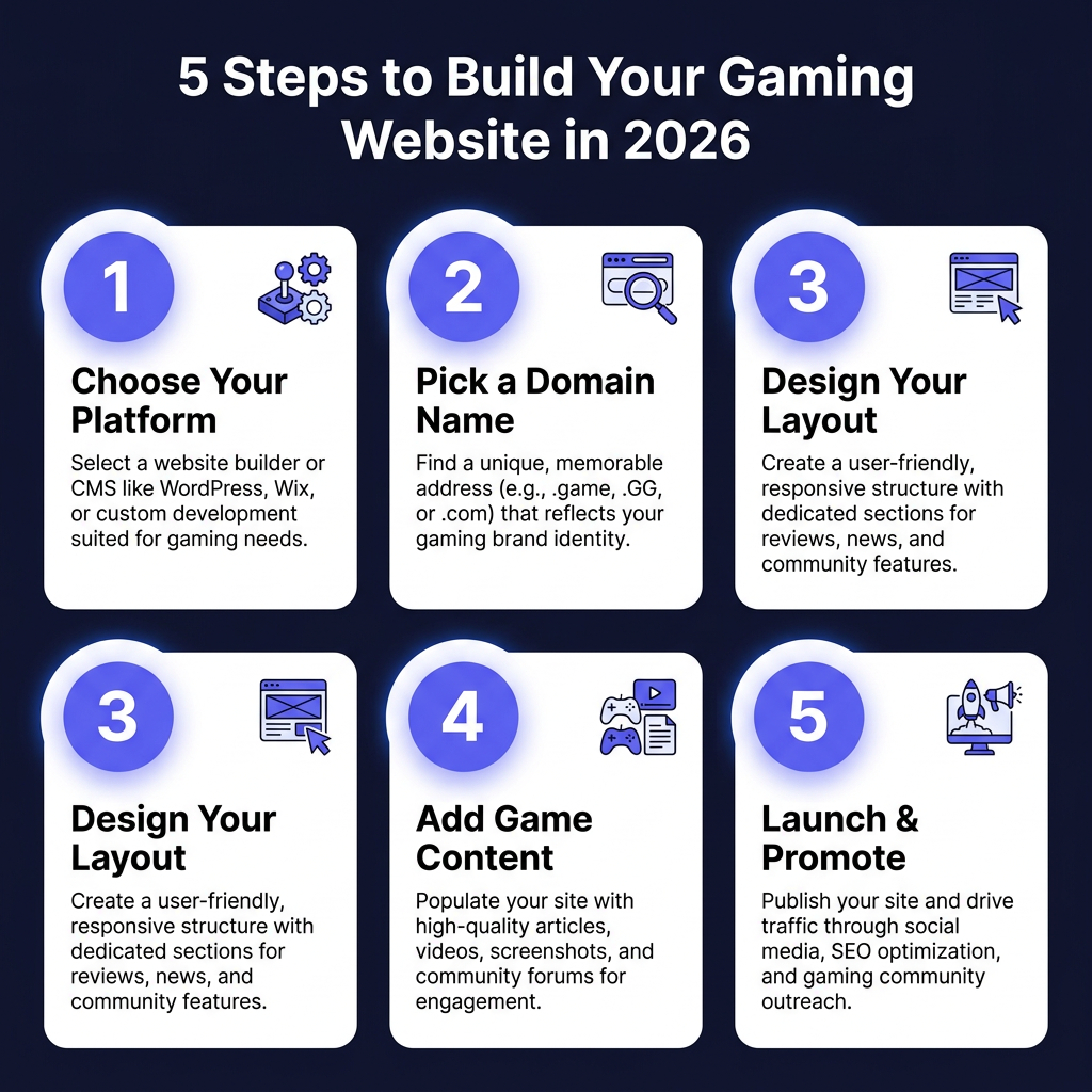 Best Gaming Website Builder: Complete Guide for Game Developers 2026