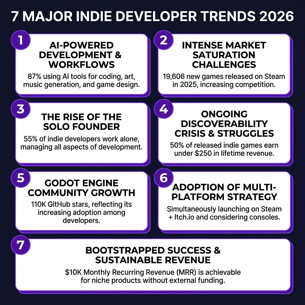 Indie Developer Market 2026: The Complete Industry Analysis with Data, Trends and Forecasts
