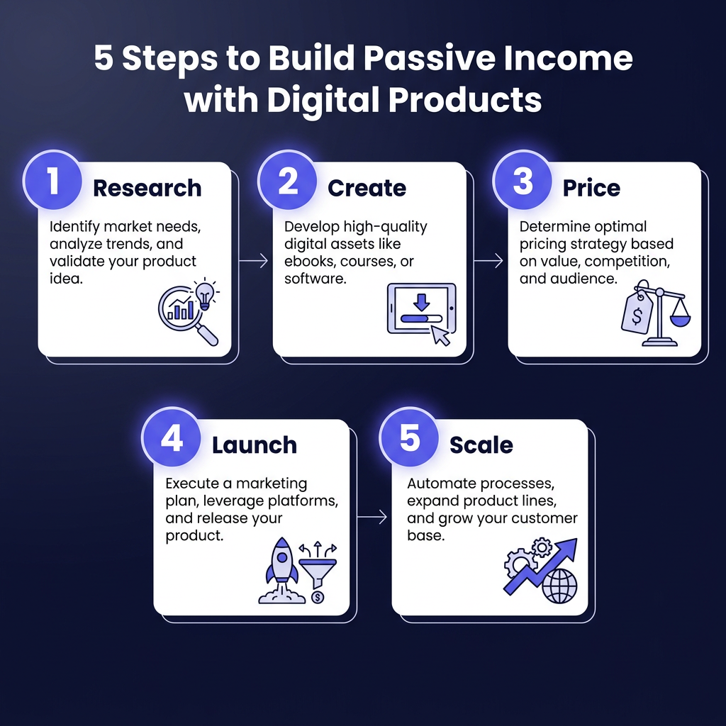 Passive Income Digital Products: The Complete Guide for Creators in 2026