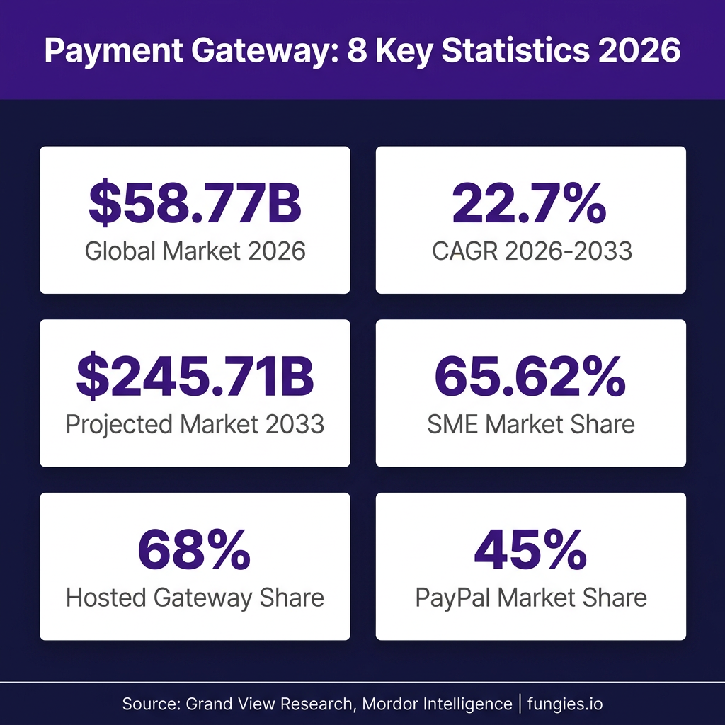 Payment Gateway Statistics 2026: Market Size, Data & Trends (Comprehensive Report)