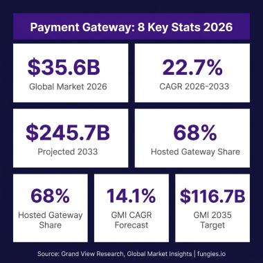 Payment Gateway Statistics 2026: Market Size, Data & Trends (Comprehensive Report)