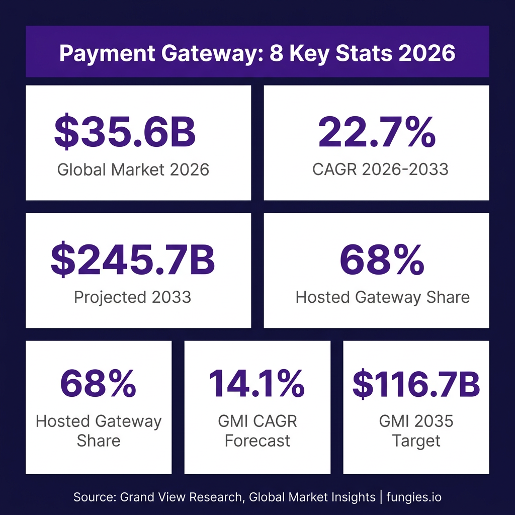 Payment Gateway Statistics 2026: Market Size, Data & Trends (Comprehensive Report)