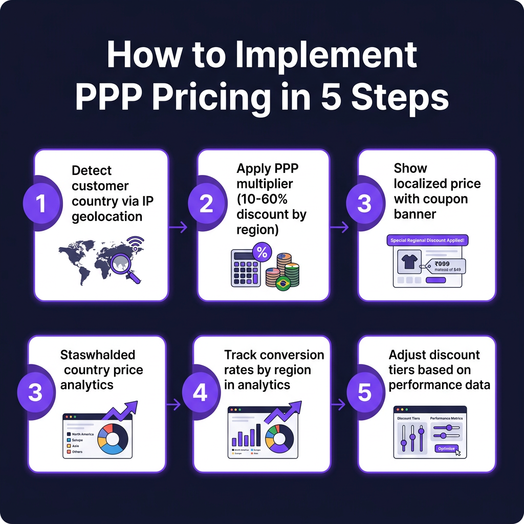 How to Use PPP Pricing to Boost Your SaaS Revenue by 20–70% Globally (2026)