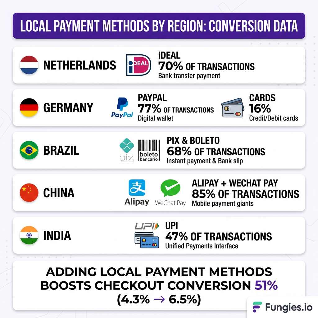 Global Checkout Localization for SaaS in 2026: How Local Payment Methods Boost Conversion by 51%