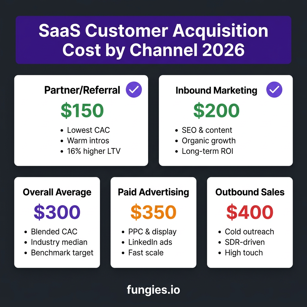 SaaS Customer Acquisition Cost (CAC): 2026 Benchmarks & Optimization Guide