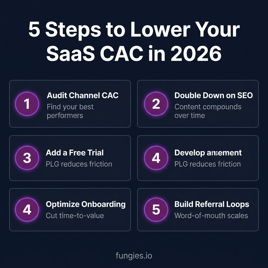 10 Best SaaS Customer Acquisition Strategies for 2026: Complete Guide to Lower CAC