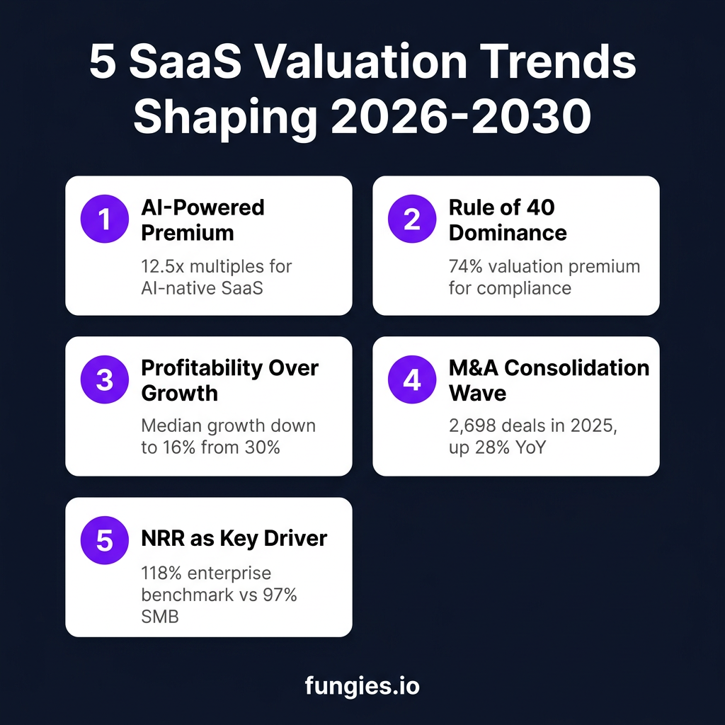 SaaS Valuation Statistics 2026: Market Multiples, Data & Trends (Comprehensive Report)